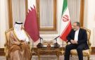وزير الخارجية القطري استعرض آخر تطورات الأوضاع في المنطقة مع نظيره الإيراني