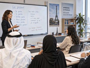 مديرة المعهد الفرنسي في البلاد: آلاف الكويتيين تعلموا.. اللغة الفرنسية مديرة المعهد الفرنسي في البلاد: آلاف الكويتيين تعلموا.. اللغة الفرنسية
