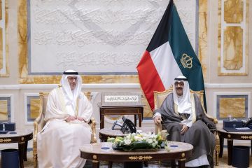 سمو الأمير يتسلم دعوة من رئيس الإمارات لحضور مؤتمر الأمم المتحدة للمياه 2026 سمو الأمير يتسلم دعوة من رئيس الإمارات لحضور مؤتمر الأمم المتحدة للمياه 2026