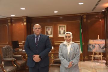 الحويلة بحثت التعاون مع السفير المصري ومفوضية اللاجئين الحويلة بحثت التعاون مع السفير المصري ومفوضية اللاجئين
