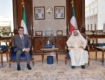 المعوشرجي وسفير كوريا يؤكدان أهمية التشاور لتعجيل إنجاز المشاريع التنموية المعوشرجي وسفير كوريا يؤكدان أهمية التشاور لتعجيل إنجاز المشاريع التنموية