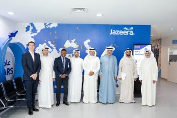 طيران الجزيرة تستضيف سفير دولة الإمارات طيران الجزيرة تستضيف سفير دولة الإمارات