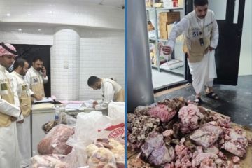 إتلاف 166 كجم من اللحوم غير الصالحة للاستهلاك في حولي إتلاف 166 كجم من اللحوم غير الصالحة للاستهلاك في حولي