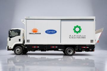 صناعات الملا تحدث نقلة نوعية في صناديق الشحن المبردة المزودة بأبواب منزلقة انسيابية