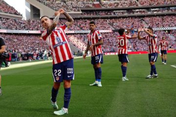 أتلتيكو يحسم الديربي أمام ريال مدريد أتلتيكو يحسم الديربي أمام ريال مدريد