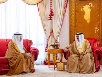 ملك البحرين: دور ريادي للأمير في دعم وتطوير العلاقات ملك البحرين: دور ريادي للأمير في دعم وتطوير العلاقات