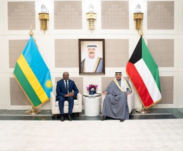 ممثل سمو الأمير يستقبل في نيويورك رئيس وزراء رواندا ممثل سمو الأمير يستقبل في نيويورك رئيس وزراء رواندا