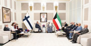 ممثل سمو أمير البلاد سمو ولي العهد يستقبل في نيويورك رئيس جمهورية فنلندا ممثل سمو أمير البلاد سمو ولي العهد يستقبل في نيويورك رئيس جمهورية فنلندا