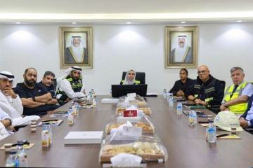 النجدي تتفقد مشروع طرق وتقاطعات مطار T2 النجدي تتفقد مشروع طرق وتقاطعات مطار T2
