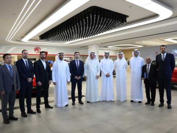 عادل الغانم للسيارات تفتتح أكبر منشآت ام جي 4S في العالم عادل الغانم للسيارات تفتتح أكبر منشآت ام جي 4S في العالم