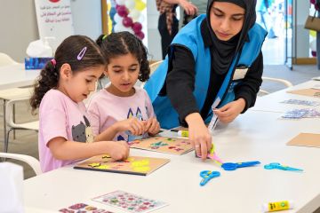 أجيال الترفيهية تحتفي بيوم العمل الخيري أجيال الترفيهية تحتفي بيوم العمل الخيري