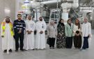  الكهرباء تستضيف وفدا من هيئة الربط الكهربائي الخليجي في محطة الوفرة