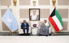 ممثل سمو الأمير يستقبل الرئيس الصومالي في مقر وفد دولة الكويت لدى الأمم المتحدة