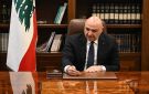 عون: لبنان يسعى لاتفاق أمني مع إسرائيل لإنهاء حالة العداء 