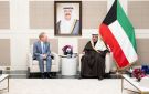 ممثل سمو أمير البلاد سمو ولي العهد يستقبل نائب رئيس مجلس إدارة ورئيس شركة مايكروسوفت 