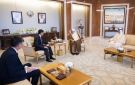 العلي والجابر بحثا تطوير العلاقات مع سفير أوزبكستان