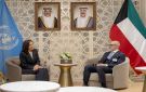 وزير الخارجية يبحث مع ممثلة الأمم المتحدة مستجدات ملف المفقودين الكويتيين