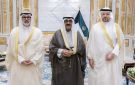 سمو الأمير يستقبل وزير الخارجية ورئيس البعثة الدبلوماسية الكويتية الجديد لدى النمسا