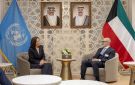 الجابر يبحث مع ممثلة الأمم المتحدة مستجدات ملف المفقودين الكويتيين