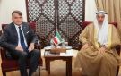 المشعان يبحث مع المفوض العام بالإنابة لـ أونروا دعم جهود الوكالة