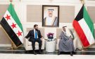 ممثل سمو الأمير سمو ولي العهد يستقبل في نيويورك الرئيس السوري