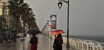 منخفض جوي يسيطر على لبنان وتحسن تدريجي بدءا من الجمعة منخفض جوي يسيطر على لبنان وتحسن تدريجي بدءا من الجمعة