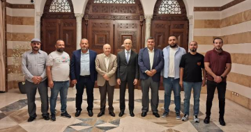 اتحاد نقابات الشمال تابع مع الحجار شؤونا تتعلق بعمال البلدية ورجال الاطفاء والمحطات العاملة على الغاز