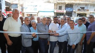 افتتاح فرع جديد لمحلات العجمي للألبسة الرجالية Al Ajami store في صور