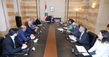 سلام ترأس اجتماعا موسعا لبحث تنظيم السير وإدارة النفايات في بيروت سلام ترأس اجتماعا موسعا لبحث تنظيم السير وإدارة النفايات في بيروت