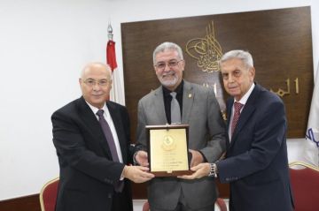 المركز الإسلامي عائشة بكار إستضاف رئيس جامعة بيروت العربية البروفيسور وائل عبد السلام المركز الإسلامي عائشة بكار إستضاف رئيس جامعة بيروت العربية البروفيسور وائل عبد السلام
