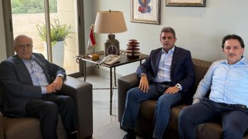 الحواط زار سليمان وبحثا في مشاريع إنمائية لقضاء جبيل الحواط زار سليمان وبحثا في مشاريع إنمائية لقضاء جبيل