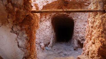 بالصورة: سجن تحت الأرض استخدمه نظام الأسد غربي سوريا بالصورة: سجن تحت الأرض استخدمه نظام الأسد غربي سوريا