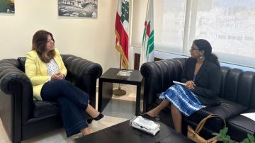 بايراقداريان التقت ممثلة صندوق الأمم المتحدة للسكان في لبنان