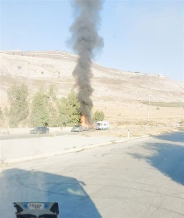 شهيدان وجريح في الغارة على طريق الجرمق - الخردلي