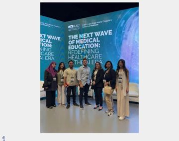طلاب كلية العلوم الطبية يتميزون في مؤتمر دولي حول التعليم الطبي والذكاء الاصطناعي وفي محاكاة سريرية عالمية