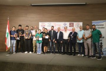 إتحاد الشطرنج بالتعاون مع الأهلي- صيدا نظما في بلدية المدينة بطولة لبنان الفردية بالشطرنج الخاطف 2025 بمشاركة 104 لاعبين إتحاد الشطرنج بالتعاون مع الأهلي- صيدا نظما في بلدية المدينة بطولة لبنان الفردية بالشطرنج الخاطف 2025 بمشاركة 104 لاعبين