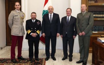 الرئيس عون استقبل مرقص ولحود والجميل وأدميرال بريطاني: التنسيق قائم مع سوريا بمختلف المجالات