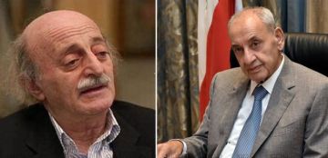 جنبلاط اتصل ببري مستنكرا العدوان الإسرائيلي على المصيلح جنبلاط اتصل ببري مستنكرا العدوان الإسرائيلي على المصيلح