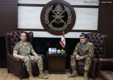 العماد هيكل بحث مع ابانيارا في سبل التعاون والتنسيق بين الجيش واليونيفيل العماد هيكل بحث مع ابانيارا في سبل التعاون والتنسيق بين الجيش واليونيفيل