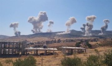 بالفيديو والصور- غارات عنيفة على شمسطار! بالفيديو والصور- غارات عنيفة على شمسطار!