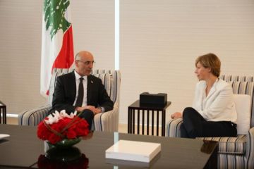 الحجار التقى مستشارة الرئيس الفرنسي: لأهمية دعم الجيش ووقف الاعتداءات الإسرائيلية الحجار التقى مستشارة الرئيس الفرنسي: لأهمية دعم الجيش ووقف الاعتداءات الإسرائيلية