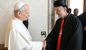 الراعي عرض مع البابا التحضيرات لزيارة لبنان الراعي عرض مع البابا التحضيرات لزيارة لبنان