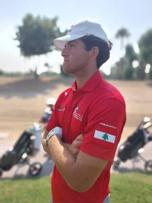 تأهل تاريخي للبناني لقلاق في غولف آسيا