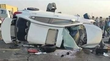 تهشمت سيارتها بالكامل.. فنانة شهيرة تتعرض لحادث مروع (صورة)