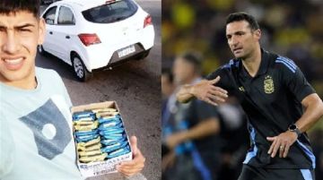 سكالوني يضم بائعاً متجولاً إلى منتخب الأرجنتين