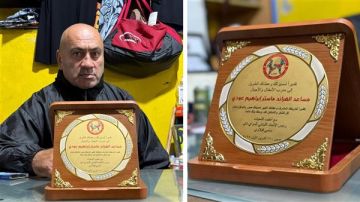 الاتحاد اللبناني للمواي تاي يكرم مدرب الأجيال والأبطال إبراهيم عودي (أبو سعيد) الاتحاد اللبناني للمواي تاي يكرم مدرب الأجيال والأبطال إبراهيم عودي (أبو سعيد)