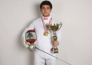 غدي الشمالي يطمح لميدالية أولمبية في المبارزة