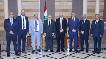 سلام استقبل وفد جمعية مديري المعلوماتية