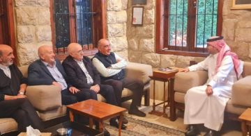 بخاري زار سعيد: نأمل أن تحمل الأيام المقبلة الخير والاستقرار للبنان