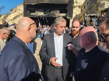 رئيس مجلس الجنوب تفقد بلدة المصيلح رئيس مجلس الجنوب تفقد بلدة المصيلح